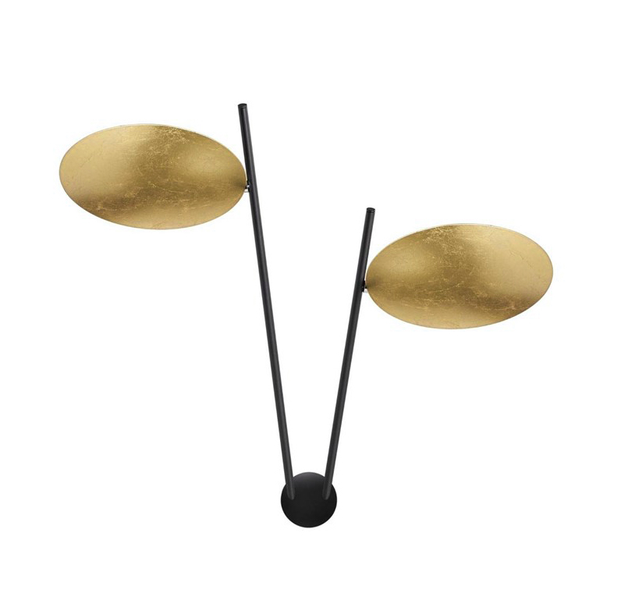 Lederam W2 Gold/schwarz