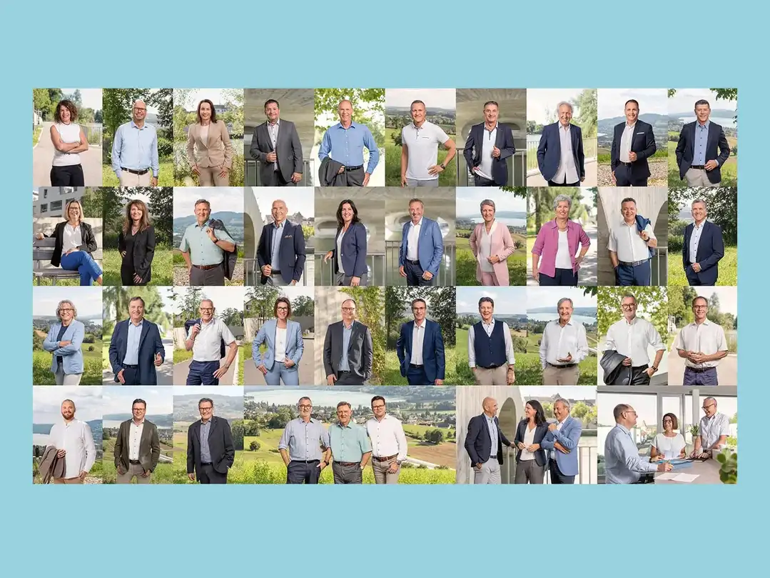 Vier Bereiche - eine Marke