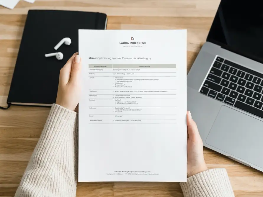 Laura Inderbitzi - Beratung und Organisationsentwicklung GmbH