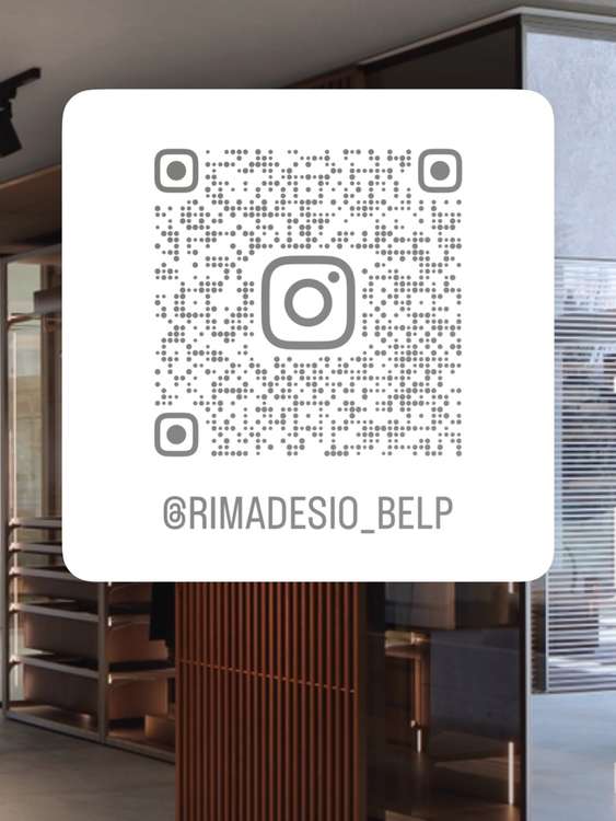 Rimadesio Belp neu auf Instagram