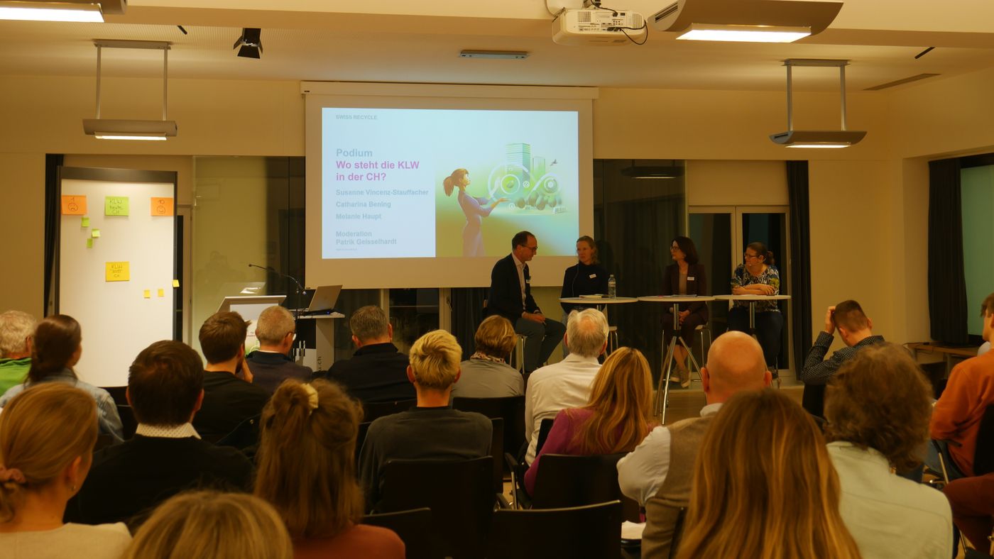 Swiss Recycle – 6. Forum Kreislaufwirtschaft in Zürich
